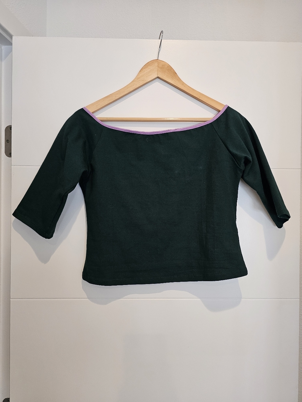 Manners London Bardot Midi Crop Top